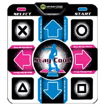 Picture of a Dance Dance Revolution game pad